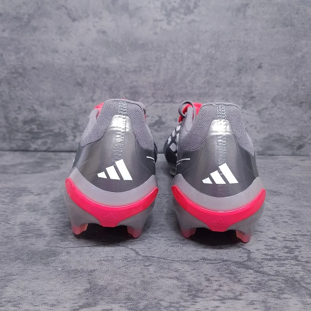 ADIDAS Predator Pro Tongue FG Football Soccer Cleats Mens 11 Womens 12 Grey